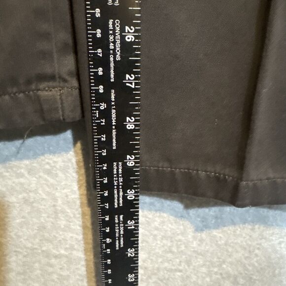 Dockers Classic Fit Signature Khaki Pants‎ Mens 38x32 D3 Pleated Gray - Picture 12 of 13